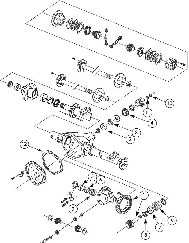 Dana 70 5.13 gears 2025